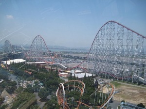 The steel dragon rollercoaster in Japan dwarfs all inferior rollercoasters